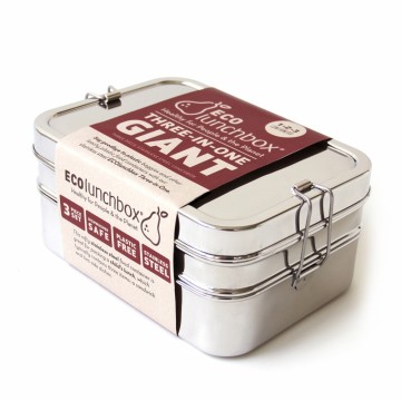 ECOlunchbox Lunch Box Three-in-one Giant